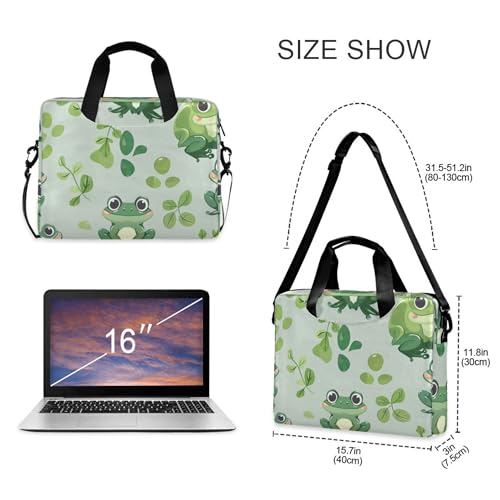 Maletín para laptop ALAZA 13-15.6 pulg con correa miniatura 4