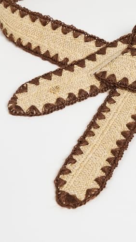 Lele Sadoughi Women's Adjustable Raffia Knot Belt3