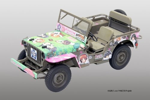 1/20 Girls Und Panzer Series U.s. Army 1/4 T 4X4 Truck (41103) (Japan Import) By Fine Molds #TOP1