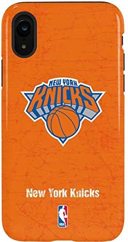 Skinit Pro Phone Case Compatible with iPhone XR - Officially Licensed NBA New York Knicks Orange Primary Logo Design