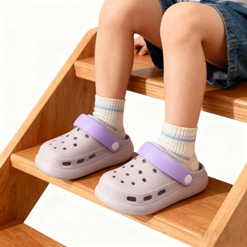 Image of Toddler Clogs Kids Water Children Shoes Boys Girls Sandals Slippers Garden for Little Big Kids Summer Indoor Outdoor Beach Pool