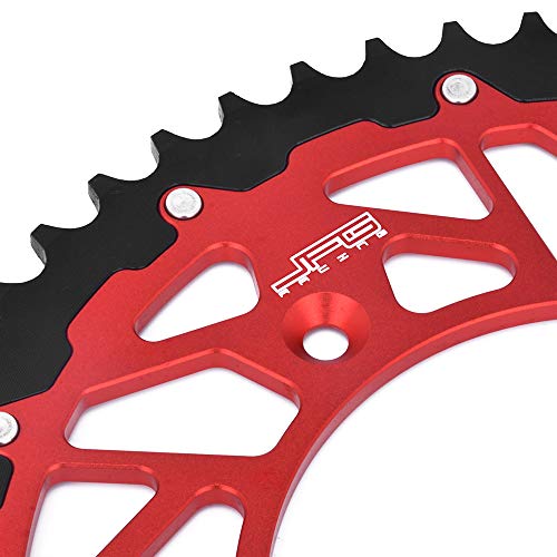 Cnc 51T Teeth Rear Chain Sprocket For Cr125R Cr125 Crf150F Crf230M Crf230F Crf230L Xr250 Crm250 Crm250 Cr250 Crf250X Crf250R Xr400 Crf450R Crf450X Cr500 Xr650R Dirt Bike #TOP5