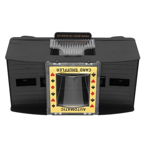 Embaralhador de cartas, embaralhador elétrico automático de 2 baralhos, baralhos, baralhos, baralhos