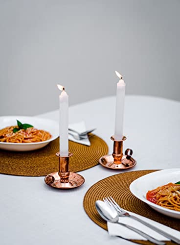 Spirituopolis Pure Copper Handmade Candle Holder thumb #4