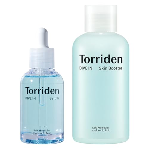 《セット》 トリデン(Torriden) ダイブイン 2点セット セラム 50ml スキンブースター 200ml 【公式・正規品】低分子ヒアルロン酸 美容液 ブースター 化粧水 水分チャージ 保湿ケア 敏感肌 韓国コスメ 乾燥肌対策 インナードライ スキンケア うるおい補給 混合肌のサムネイル