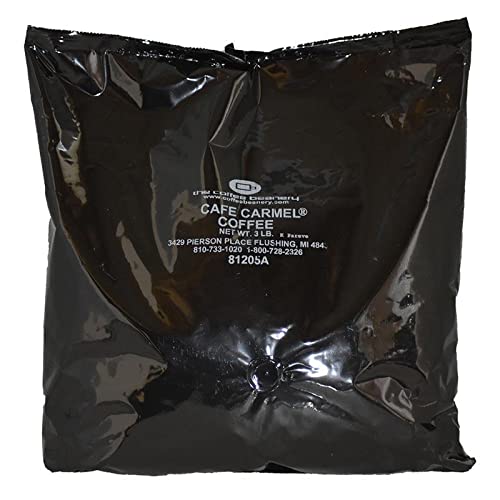 Caramel Vanilla Latte Flavored Coffee, Specialty Arabica Coffee, Medium Roast, 3LB, Very Fine