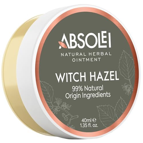 Absolei Hemorrhoids Ointment Natural Witch Hazel Ointment for Burning Itching and Discomfort 40 ml (Pack of 1)