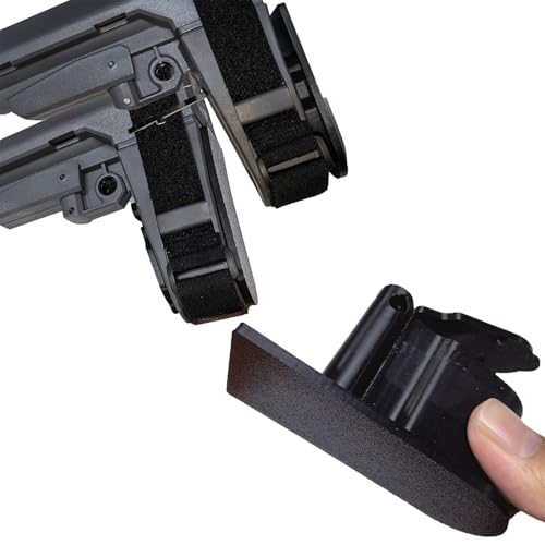 Slakfsey SBA3 Storage Plug for SB Tactical Brace high-Intensity (1 New Combat Black)