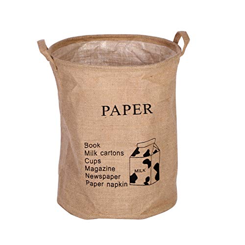 Buy YANGMEI Natural Jute Separate Recycling Waste Bin Bags for Kitchen