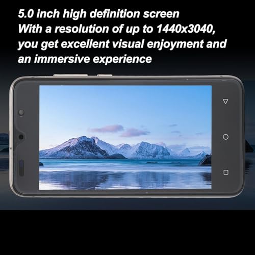 Smartphone 5.0” HD-skärm 4 GB RAM 32 GB ROM - Gul Mobiltelefon
