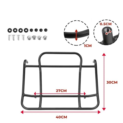 Support sac arrière R1250RT et extensions de garde-corps bagages - 7