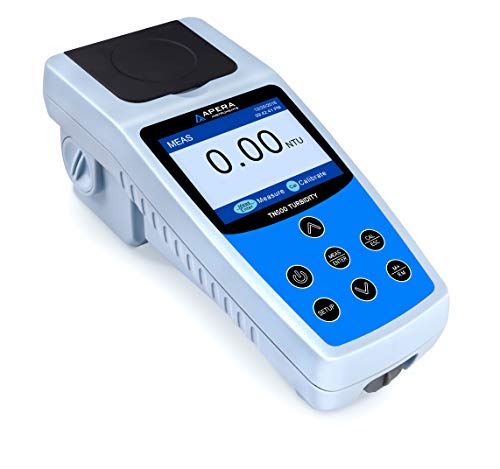 Apera Instruments TN500 Testeur de turbidité à lumière blanche portable avec enregistreur de données, conforme à la norme EPA 180.1 (AI483)