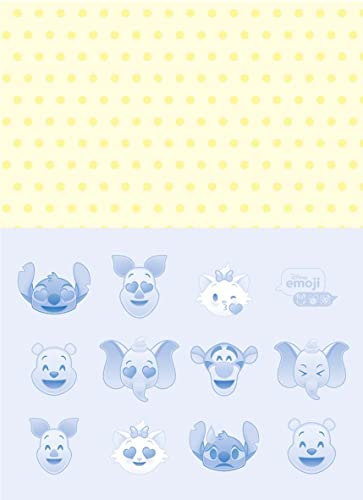 Caderno Espiral Univ CD 1 Matéria 80 Fls Disney Emoji Mickey Jandaia