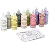 Stanger 270012 Window Color Verf, 10 x 80 ml, Meerkleurig