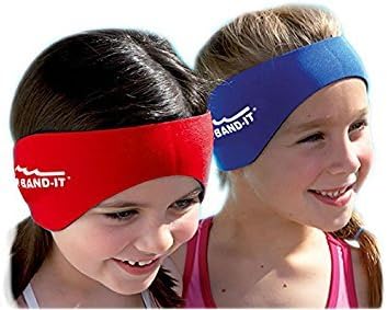 EAR BAND-IT - The Original Swimming Headband - Invented by Physician - Doctor Recommended - Medium Blue, M (Pack of 1) - Image 3