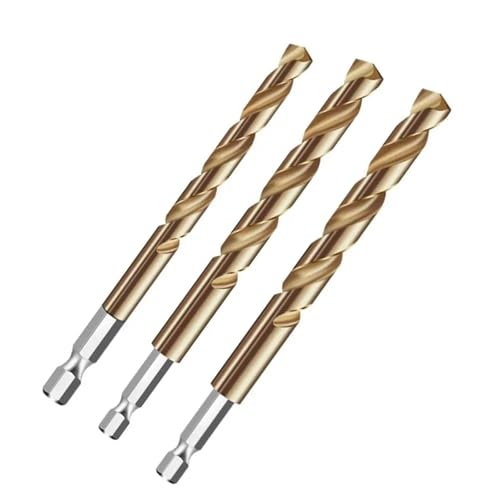 Foret hélicoïdal à tige hexagonale 1/4 de rechange pour outils électriques