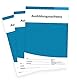 3er SET Berichtsheft Ausbildung/Ausbildungsnachweisheft täglich/wöchentlich - (DIN A4, 28 Seiten, 1 Woche je Seite)