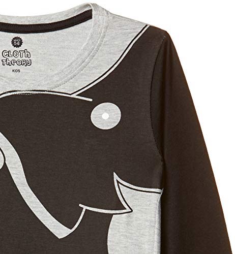 Image of Cloth Theory Boy's Regular Fit Long Sleeve T-Shirt (Pack of 2)