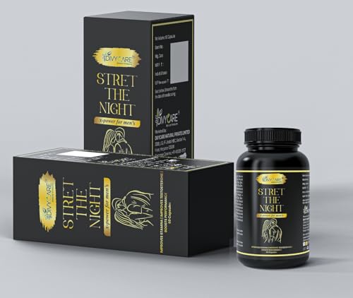 Image of Divycare Naturals the stret Mens Power Capsule For Men | Enhances Stamina, Energy, and Power | Supports Healthy Testosterone Levels | 60 Capsules | Pack of 1 |
