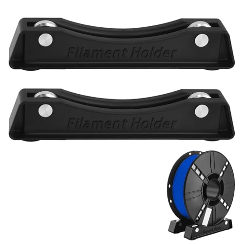 Soporte De Filamento Para Impresora 3D, 2 Piezas Soportes De Bobina De Filamento 3D, Para PLA, ABS, Madera, TPU, Nailon, Materiales Flexibles