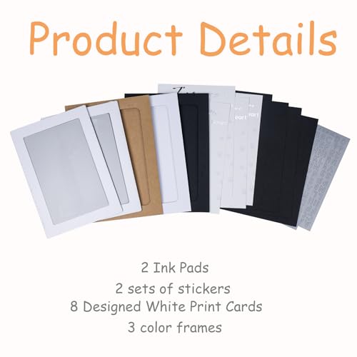 image for DeerZone Inkless Paw Print Kit,Dog Paw Print Kit,Dog Nose Print Kit,Cl