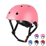 KAMUGO Kids Adjustable Bike Helmet, Suitable for Toddler Age 2-14 Boys Girls, Multi-Sports Cycling S