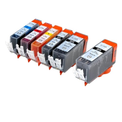 Cartouche en Tinta PGI725 compatible jet d'encre CLI726 pour matériel IX6560 IP4870
