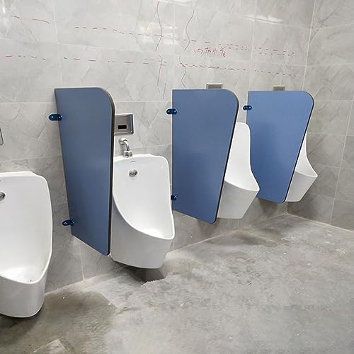 Cloison de séparation pour urinoir suspendue au design minimaliste pour aménagement mural
