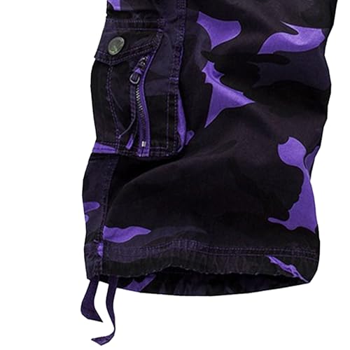 Shorts cargo para hombre Maiyifu-GJ camuflaje casual miniatura 4
