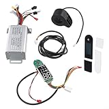 [ALL-INCLUSIVE CONTROLLER KIT] This comprehensive package features a 36V 350W Controller alongside essential components dashboard, connecting wire, brake handle, accelerator, and dashboard cover for seamless e-scooter integration. [RELIABLE PERFORMAN...