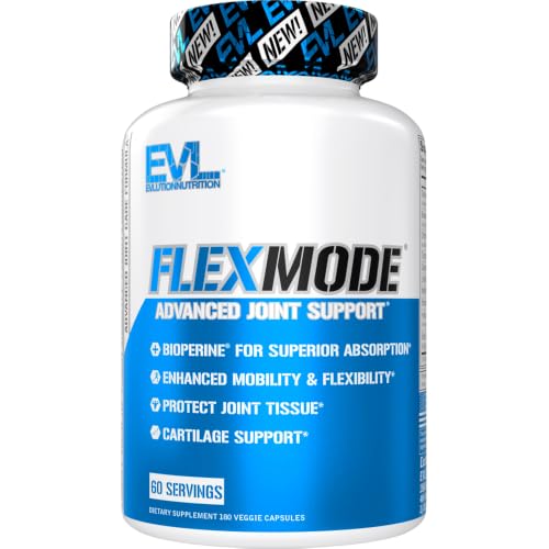 Image of EVL FlexMode Joint Support with Glucosamine & Chondroitin - 60 Servings