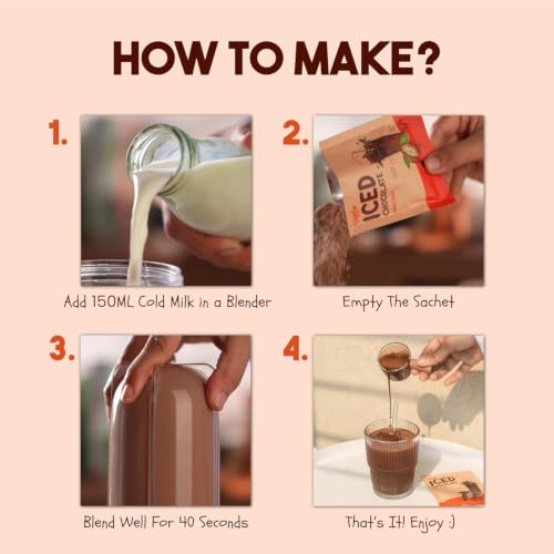 Image of Tiggle 55% Dark Iced / Cold Chocolate Mix Summer Special - 1 Kg | Chocolatey & Smooth | Dark Chocolate Powder for Milkshake | As seen on Shark Tank India | Ready in 10 seconds | No refined sugar | Family Pack