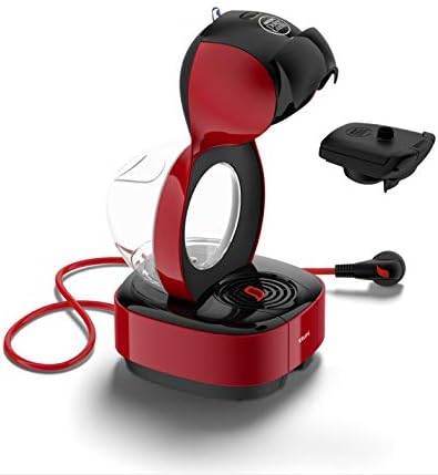 Krups Lumio Roja KP1305- Cafetera de cápsulas Dolce Gusto Nestlé automática  1600 W de 15 bares de presión, depósito de 1 L para bebidas calientes y  frías, color blanco : Amazon.es: Hogar y cocina
