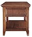 Signature Design by Ashley Woodboro Traditional Square End Table with Drawer, Dark Brown