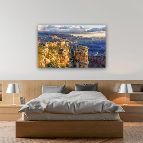 Tableau mural canyon 30x48cm : impression sur toile nature moderne - 5