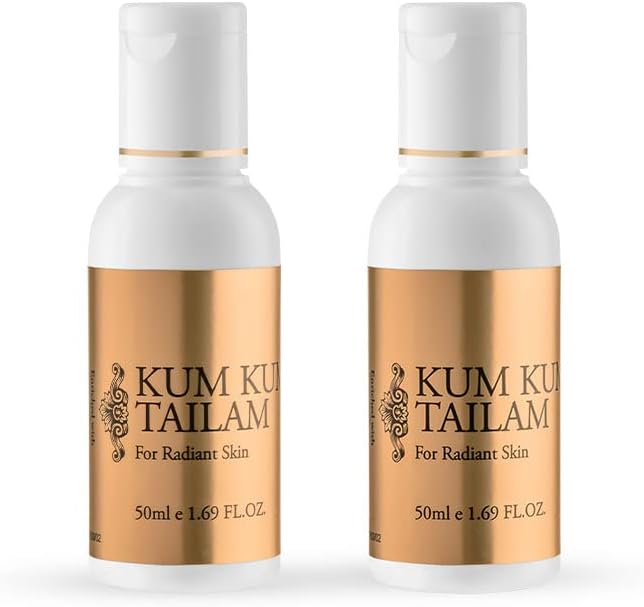 Kum Kumadi Tailam Oil For Blemishes & Scars 50 ml (Pack of 2)