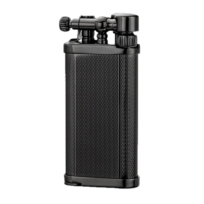 IM Corona 64 Old Boy Gunmetal Barley Grain Pipe Lighter
