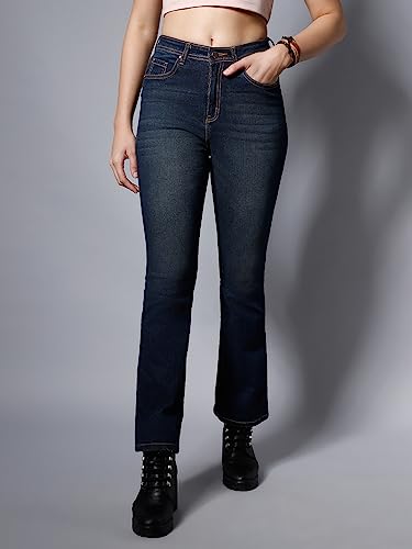 Image of HIGH Star Women's Bootcut Fit Mid Rise Jeans