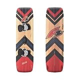 F2 Kiteboard Ride Classic Lightwind Wood 148 cm Rot 2024/25