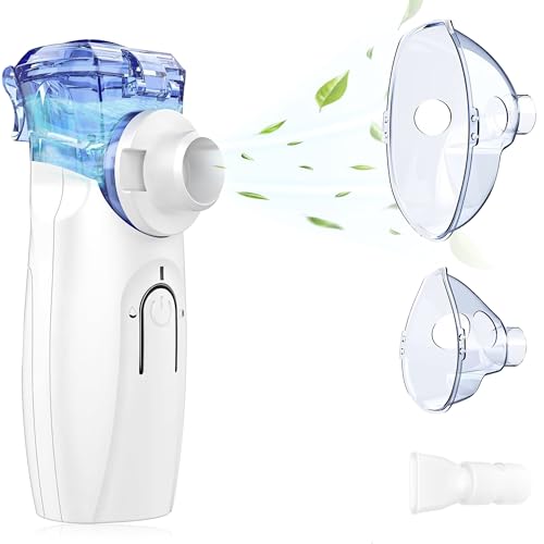 Aerosol Portatile Silenzioso Nebula Care - Macchina Aerosol Adulti - Aerosol Bambini - Nebulizzatore Aerosol Ultrasuoni Con 2 Maschere E Boccaglio - Aerosol Silenzioso Per Uso Domestico E In Viaggio Aerosol Portatile Silenzioso Nebula Care - Macchina Aerosol Adulti - Aerosol Bambini - Nebulizzatore Aerosol Ultrasuoni Con 2 Maschere E Boccaglio - Aerosol Silenzioso Per Uso Domestico E In Viaggio
