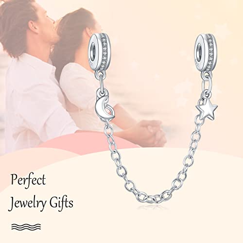 Annmors Charms for Bracelets 925 Sterling Silver Family Friends Angle Love Heart Dangle for Women Bracelet & Necklace Pendant3