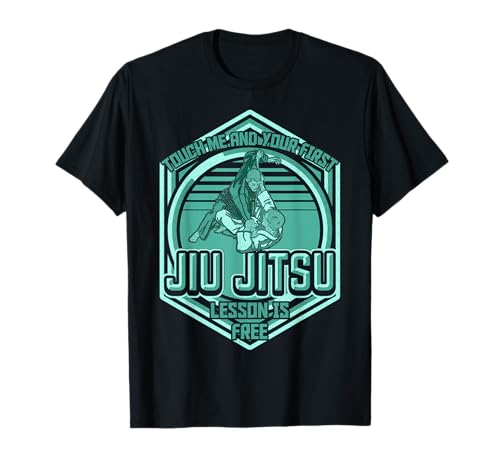 Touch Me First BJJ Humor Brazilian Jiu Jitsu MMA T-Shirt