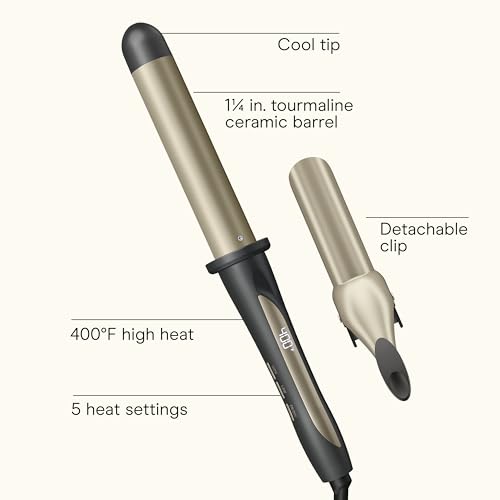 Conair Curling Wand, INFINITIPRO, Tourmaline Ceramic, 1.25" Barrel - image 2