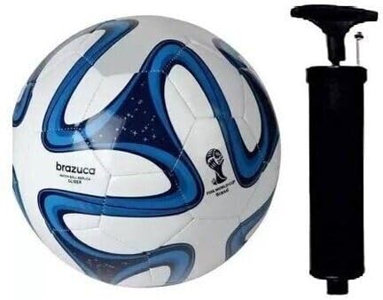 Combo Hard Ground Football with Air Pump Size- 5 (Pack of 2) Football - Size: 5 (Standard, Pack of 2, Multicolor)-image-31