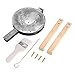 EVTSCAN Egg Waffle Baking Mold, Nonstick Waffle Maker Egg Waffle Pan Bubble Waffler Iron Mould with Accessories for Home Commercial Use