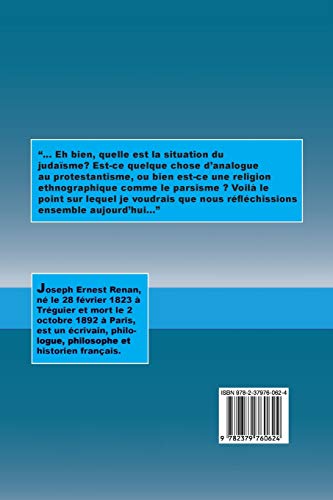 Le Judaïsme comme race et comme religion