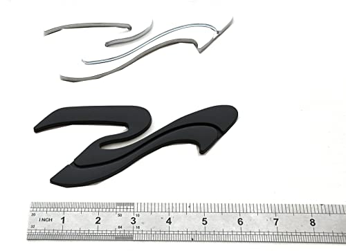 Image of 1x New SR Wave Logo 3D Badge Emblem Replacement for SEA RAY SEARAY Part Nameplate 205575 SR (Matte Black)