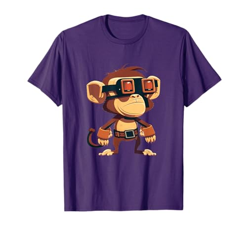 VR Developer Monkey VR Gamer Virtual Reality VR Gaming T-Shirt