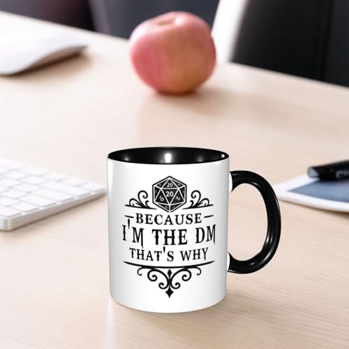 Taza divertida para maestros de juego, 11 oz, blanco miniatura 7