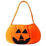 pologmase friandises à la Citrouille | Sac fourre-Tout Citrouille Halloween Goodies - Goodies Bag Candy Bags, Réutilisable Bags Halloween Buckets, Party Favors for Treats, s